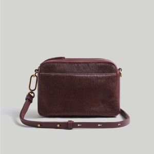 NWT Madewell The Carabiner Medium Crossbody Bag Calfhair
